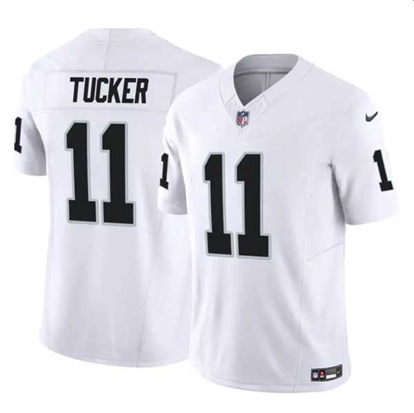 Men & Women & Youth Las Vegas Raiders #11 Tre Tucker White 2023 F.U.S.E Vapor Untouchable Limited Jersey->jacksonville jaguars->NFL Jersey